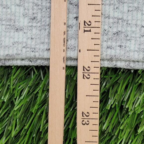 Vintage 80s MOD Sweatshirt Womens XL 23x22 Gray Green - Picture 6 of 10